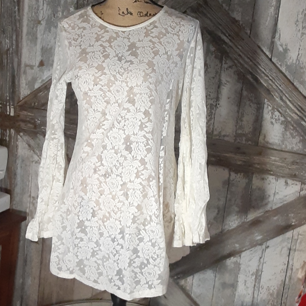 Forever 21 Lace Tunic